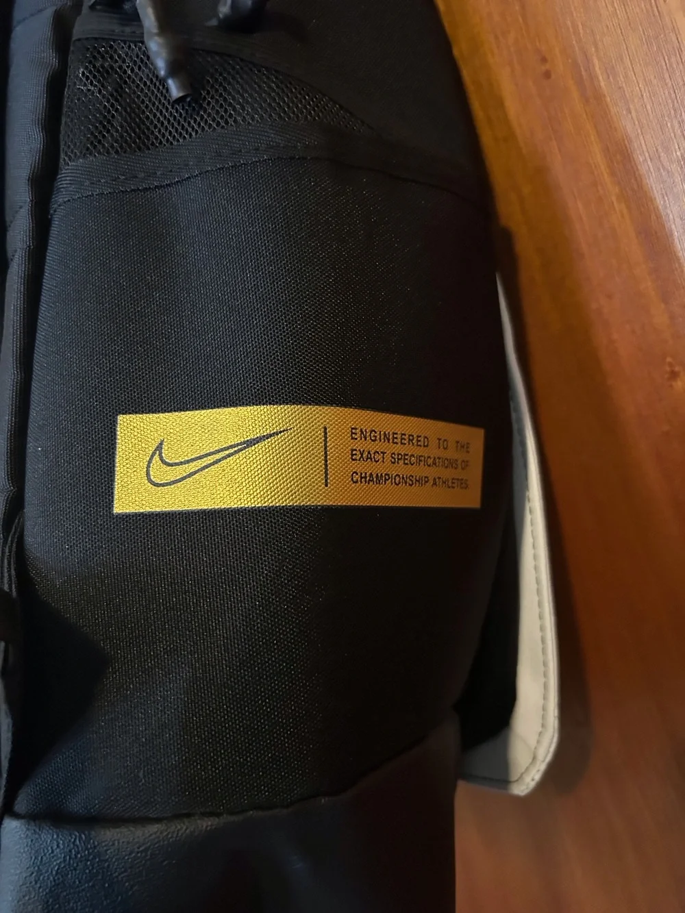 Nike Elite Pro Basketball Backpack Black & Metallic Gold Colorway